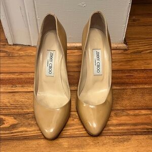 Jimmy Choo Tan Women's Heels
